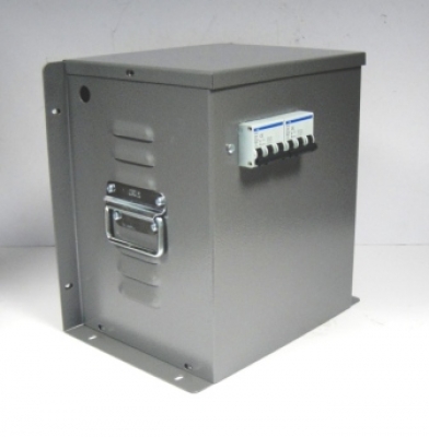 Enclosed isolating transformers